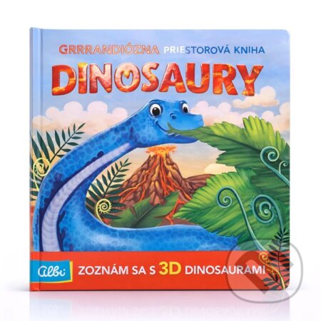 Kniha: Grrrandiózna priestorová kniha Dinosaury (Albi). Albi, 2026 Kniha: Grrrandiózna priestorová kniha Dinosaury (Albi). Albi, 2026