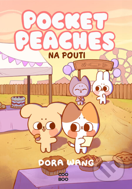 E-kniha: Pocket Peaches na pouti (Dora Wang). CooBoo CZ, 2026 E-kniha: Pocket Peaches na pouti (Dora Wang). CooBoo CZ, 2026