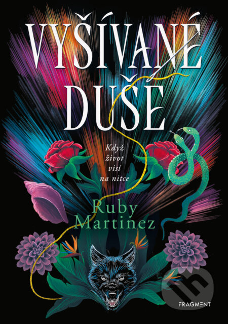 E-kniha: Vyšívané duše (Ruby Martinez). Nakladatelství Fragment, 2026 E-kniha: Vyšívané duše (Ruby Martinez). Nakladatelství Fragment, 2026