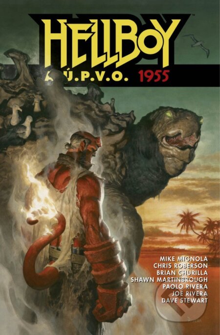 Kniha: Hellboy a Ú.P.V.O. 4 - 1955 (-). Comics centrum, 2026 Kniha: Hellboy a Ú.P.V.O. 4 - 1955 (-). Comics centrum, 2026
