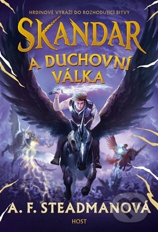 Kniha: Skandar a duchovní válka (A. F. Steadman). Host, 2026 Kniha: Skandar a duchovní válka (A. F. Steadman). Host, 2026