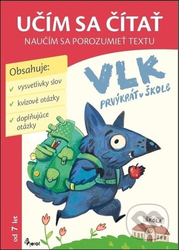 Kniha: Vlk prvýkrát v škole (Petr Šulc). Pierot, 2026 Kniha: Vlk prvýkrát v škole (Petr Šulc). Pierot, 2026