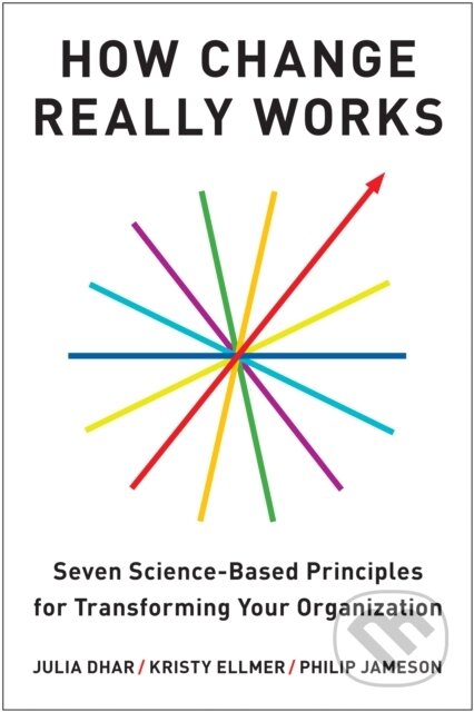 Kniha: How Change Really Works (Julia Dhar, Kristy Ellmer a Philip Jameson). Harvard Business Review Press, 2026 Kniha: How Change Really Works (Julia Dhar, Kristy Ellmer a Philip Jameson). Harvard Business Review Press, 2026