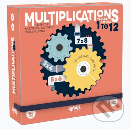Společenská hra: Didaktická hra Násobení - Multiplications (Londji). Londji, 2026 Společenská hra: Didaktická hra Násobení - Multiplications (Londji). Londji, 2026