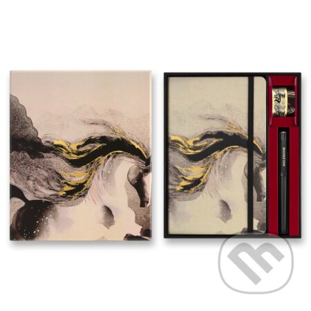 Moleskine – kreatívna kolekcia Horse (zápisníky, pero a washi pásky) v krabičke (Moleskine). Moleskine, 2026 Moleskine – kreatívna kolekcia Horse (zápisníky, pero a washi pásky) v krabičke (Moleskine). Moleskine, 2026