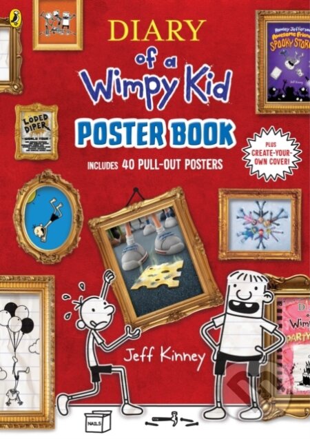 Kniha: Diary of a Wimpy Kid Poster Book (Includes 40 Pull-Out Posters) (Jeff Kinney). Penguin Random House Childrens UK, 2026 Kniha: Diary of a Wimpy Kid Poster Book (Includes 40 Pull-Out Posters) (Jeff Kinney). Penguin Random House Childrens UK, 2026