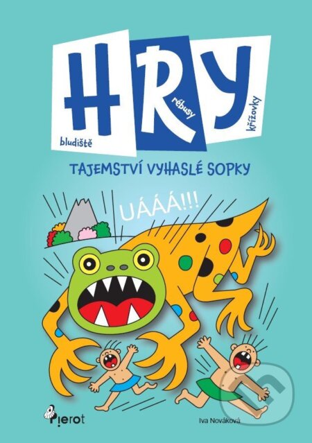 Kniha: Hry - Tajemství vyhaslé sopky (-). Pierot, 2026 Kniha: Hry - Tajemství vyhaslé sopky (-). Pierot, 2026