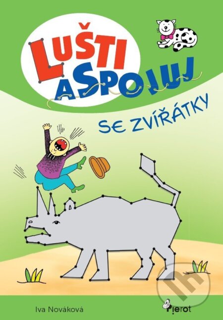 Kniha: Lušti a spojuj se zvířátky (Iva Nováková). Pierot, 2026 Kniha: Lušti a spojuj se zvířátky (Iva Nováková). Pierot, 2026