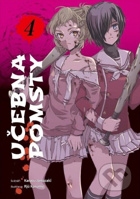 Kniha: Učebna pomsty 4 (Karasu Jamazaki a Rjú Kaname). Seqoy-Crew, 2026 Kniha: Učebna pomsty 4 (Karasu Jamazaki a Rjú Kaname). Seqoy-Crew, 2026
