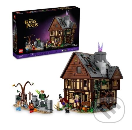 Společenská hra: LEGO® Ideas 21341 Disney Hokus pokus: Chatka sester Sandersonových (LEGO). LEGO Společenská hra: LEGO® Ideas 21341 Disney Hokus pokus: Chatka sester Sandersonových (LEGO). LEGO