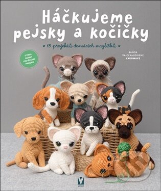 Kniha: Háčkujeme pejsky a kočičky (Banga Vaicekauskiené). Vašut, 2026 Kniha: Háčkujeme pejsky a kočičky (Banga Vaicekauskiené). Vašut, 2026