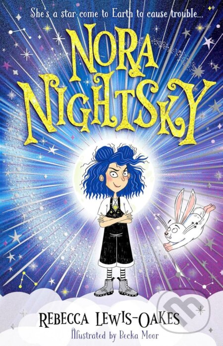 Kniha: Nora Nightsky (Rebecca Lewis-Oakes). Scholastic, 2025 Kniha: Nora Nightsky (Rebecca Lewis-Oakes). Scholastic, 2025