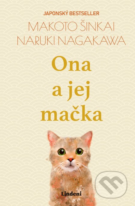 Kniha: Ona a jej mačka (Makoto Šinkai). Lindeni, 2026 Kniha: Ona a jej mačka (Makoto Šinkai). Lindeni, 2026
