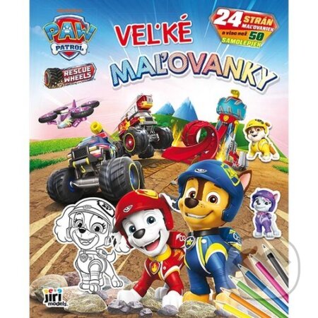 Veľké maľovanky: Labková patrola (Jiri Models SK). Jiri Models SK, 2026 Veľké maľovanky: Labková patrola (Jiri Models SK). Jiri Models SK, 2026