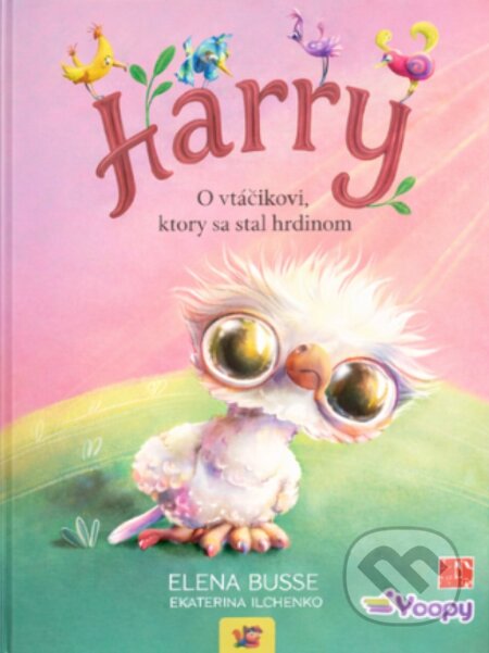 Kniha: Harry - O vtáčikovi, ktorý sa stal hrdinom (Elena Busse). Taktik, 2026 Kniha: Harry - O vtáčikovi, ktorý sa stal hrdinom (Elena Busse). Taktik, 2026