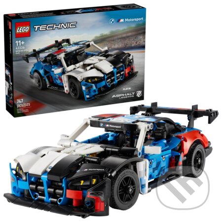 Spoločenská hra: LEGO® Technic 42226 Pretekárske auto BMW M4 GT3 EVO (LEGO). LEGO, 2026 Spoločenská hra: LEGO® Technic 42226 Pretekárske auto BMW M4 GT3 EVO (LEGO). LEGO, 2026