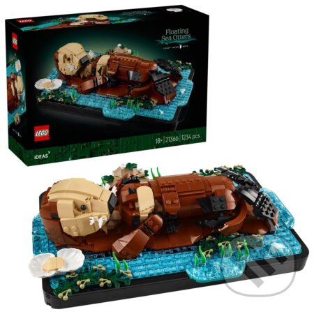 Spoločenská hra: LEGO® Ideas 21366 Plávajúce morské vydry (LEGO). LEGO, 2026 Spoločenská hra: LEGO® Ideas 21366 Plávajúce morské vydry (LEGO). LEGO, 2026