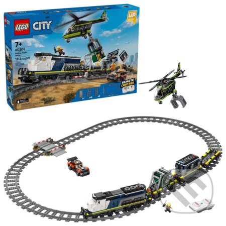 Spoločenská hra: LEGO® City 60508 Lúpež v policajnom vlaku (LEGO). LEGO, 2026 Spoločenská hra: LEGO® City 60508 Lúpež v policajnom vlaku (LEGO). LEGO, 2026