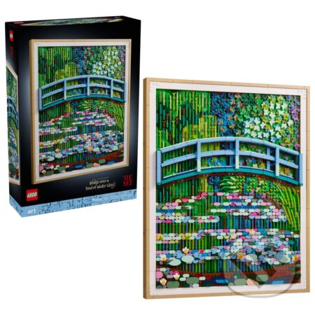 Spoločenská hra: LEGO® Art 31220 Claude Monet – Most nad jazierkom s leknami (LEGO). LEGO, 2026 Spoločenská hra: LEGO® Art 31220 Claude Monet – Most nad jazierkom s leknami (LEGO). LEGO, 2026