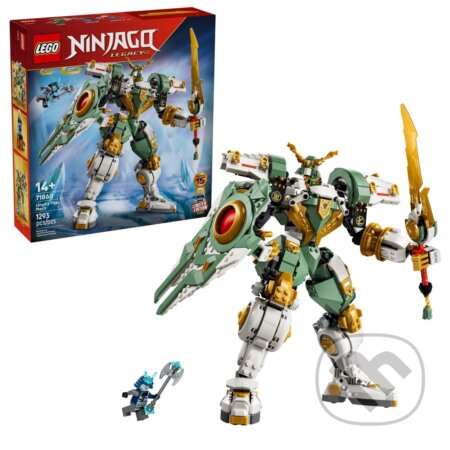 Společenská hra: LEGO® NINJAGO® 71860 Lloydov titanský robot: 15 rokov NINJAGO (LEGO). LEGO, 2026 Společenská hra: LEGO® NINJAGO® 71860 Lloydov titanský robot: 15 rokov NINJAGO (LEGO). LEGO, 2026