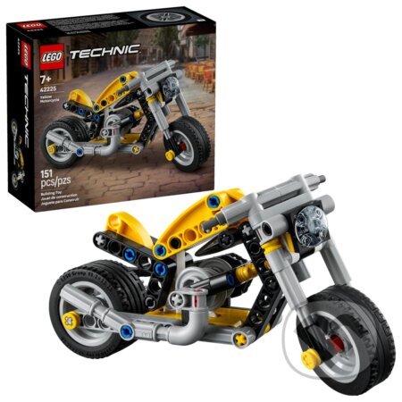 Společenská hra: LEGO® Technic 42225 Žltá motorka (LEGO). LEGO, 2026 Společenská hra: LEGO® Technic 42225 Žltá motorka (LEGO). LEGO, 2026
