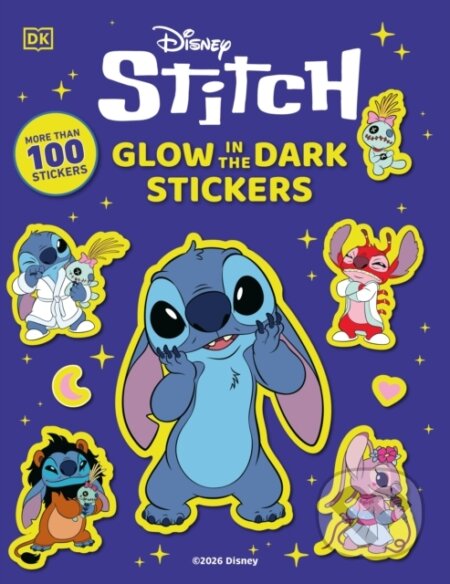 Kniha: Disney Stitch Glow in the Dark Ultimate Sticker Book (DK). Dorling Kindersley, 2026 Kniha: Disney Stitch Glow in the Dark Ultimate Sticker Book (DK). Dorling Kindersley, 2026