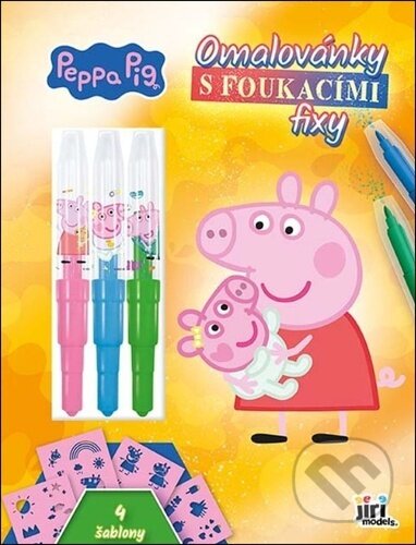 Omalovánky s foukacími fixy: Prasátko Peppa (Jiří Models). Jiří Models, 2026 Omalovánky s foukacími fixy: Prasátko Peppa (Jiří Models). Jiří Models, 2026