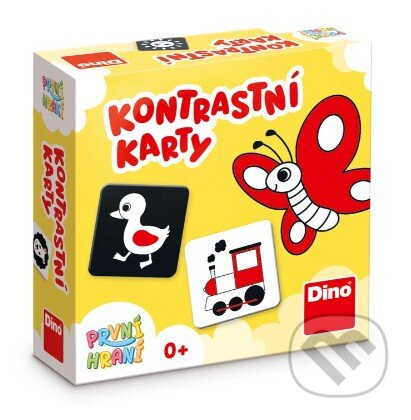 Společenská hra: První hraní: Kontrastní karty (Dino). Dino, 2026 Společenská hra: První hraní: Kontrastní karty (Dino). Dino, 2026