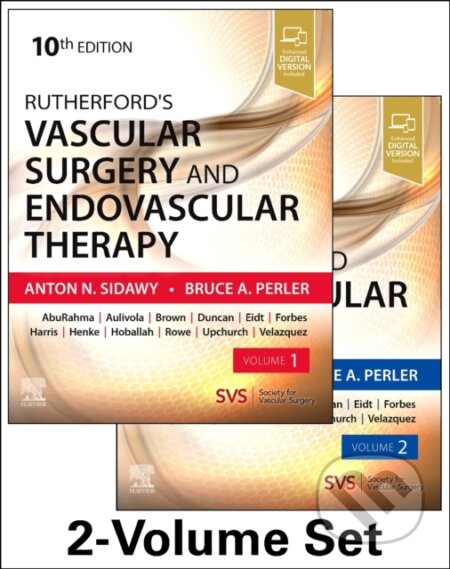 Kniha: Rutherford's Vascular Surgery and Endovascular Therapy, 2-Volume Set (Bruce A. Perler a Anton N. Sidawy). Elsevier Science, 2022 Kniha: Rutherford's Vascular Surgery and Endovascular Therapy, 2-Volume Set (Bruce A. Perler a Anton N. Sidawy). Elsevier Science, 2022