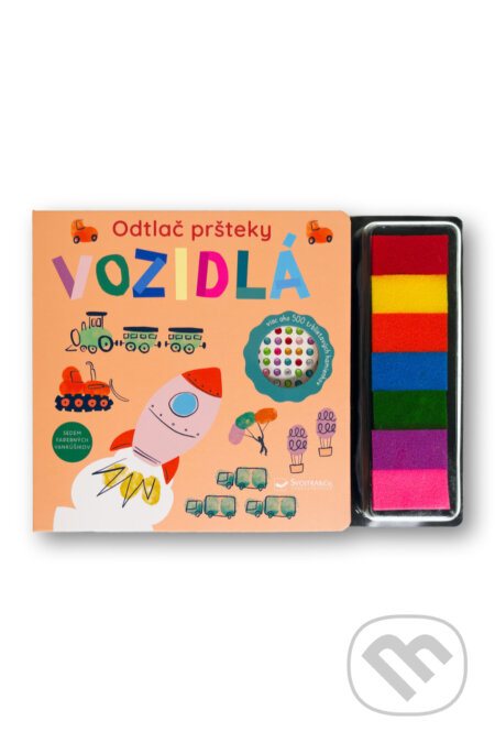 Kniha: Odtlač pršteky : Vozidlá (Philip Dauncey). Svojtka&Co., 2026 Kniha: Odtlač pršteky : Vozidlá (Philip Dauncey). Svojtka&Co., 2026