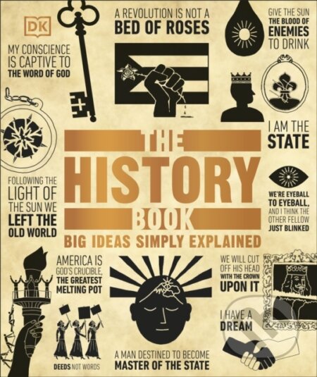 Kniha: The History Book (DK). Dorling Kindersley, 2026 Kniha: The History Book (DK). Dorling Kindersley, 2026