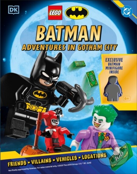 Kniha: LEGO DC Batman Adventures in Gotham City (DK). Dorling Kindersley, 2026 Kniha: LEGO DC Batman Adventures in Gotham City (DK). Dorling Kindersley, 2026