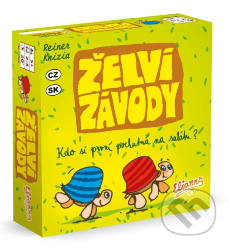 Společenská hra: Korytnačky (Želví závody) (Reiner Knizia). Elianna, 2026 Společenská hra: Korytnačky (Želví závody) (Reiner Knizia). Elianna, 2026