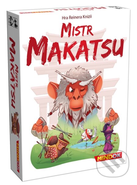 Společenská hra: Mistr Makatsu (Reiner Knizia). Mindok, 2026 Společenská hra: Mistr Makatsu (Reiner Knizia). Mindok, 2026