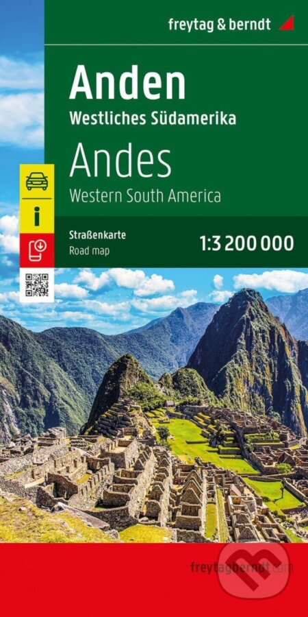 Andy - západní Jižní Amerika 1:3 200 000 / automapa (freytag&berndt). freytag&berndt, 2026 Andy - západní Jižní Amerika 1:3 200 000 / automapa (freytag&berndt). freytag&berndt, 2026