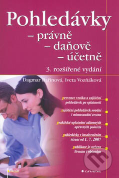 Kniha: Pohledávky (Dagmar Bařinová a Iveta Vozňáková). Grada, 2007 Kniha: Pohledávky (Dagmar Bařinová a Iveta Vozňáková). Grada, 2007