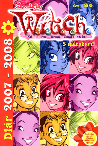 Kniha: W.I.T.C.H. - Diár (september 2007 - august 2008) (Egmont SK). Egmont SK, 2007 Kniha: W.I.T.C.H. - Diár (september 2007 - august 2008) (Egmont SK). Egmont SK, 2007