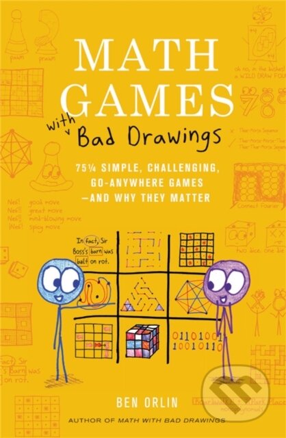 Kniha: Math Games with Bad Drawings (Ben Orlin). , 2022 Kniha: Math Games with Bad Drawings (Ben Orlin). , 2022
