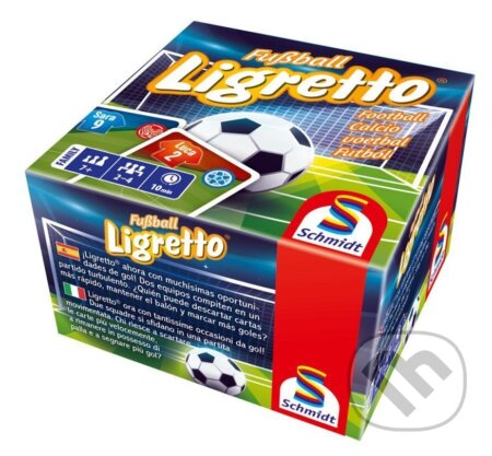 Společenská hra: Ligretto Fußball (Schmidt). Schmidt, 2026 Společenská hra: Ligretto Fußball (Schmidt). Schmidt, 2026