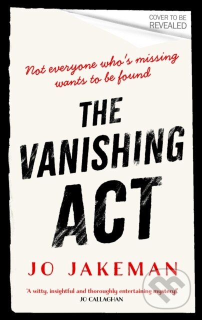 Kniha: The Vanishing Act (Jo Jakeman). Constable, 2026 Kniha: The Vanishing Act (Jo Jakeman). Constable, 2026