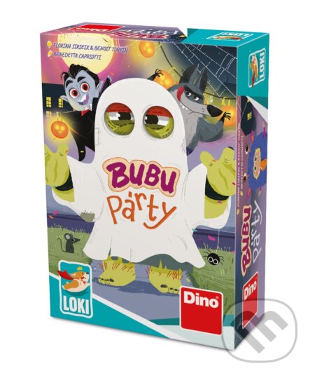 Společenská hra: Bubu párty (Dino). Dino, 2026 Společenská hra: Bubu párty (Dino). Dino, 2026