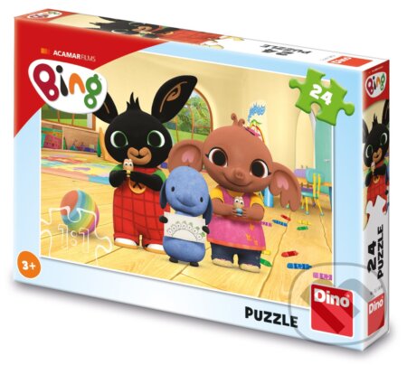 Puzzle: Puzzle Bing maluje (Dino). Dino, 2026 Puzzle: Puzzle Bing maluje (Dino). Dino, 2026