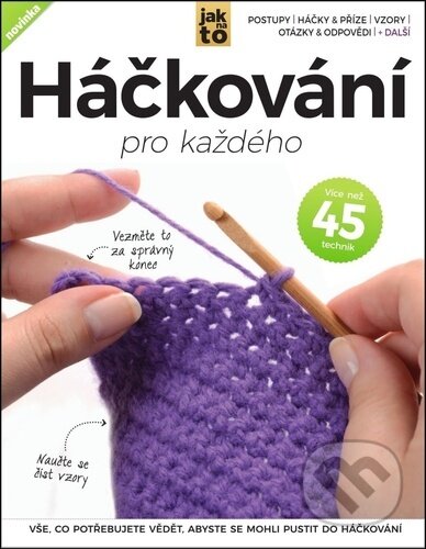 Kniha: Háčkování pro každého - 2. vydání (Lora Barnes). Extra Publishing, 2026 Kniha: Háčkování pro každého - 2. vydání (Lora Barnes). Extra Publishing, 2026