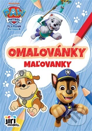 Kniha: Omalovánky A5 Tlapková patrola kluci (-). Jiří Models, 2026 Kniha: Omalovánky A5 Tlapková patrola kluci (-). Jiří Models, 2026