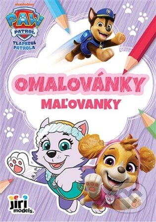 Kniha: Omalovánky A5 Tlapková patrola holky (-). Jiří Models, 2026 Kniha: Omalovánky A5 Tlapková patrola holky (-). Jiří Models, 2026