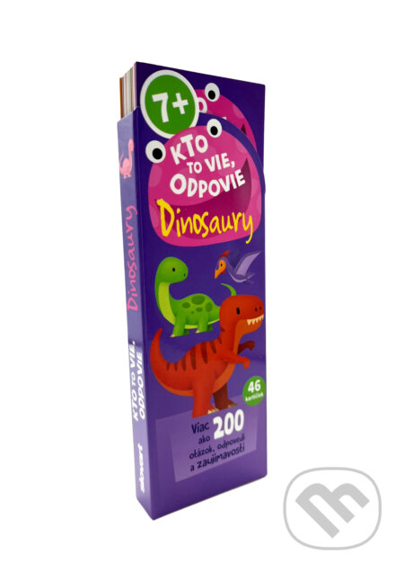 Kniha: Kto to vie, odpovie. Dinosaury (Autorský kolektív). Slovart, 2026 Kniha: Kto to vie, odpovie. Dinosaury (Autorský kolektív). Slovart, 2026