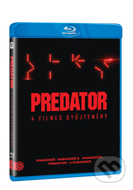 Film: Predator 4 filmes gyűjtemény 4BD (HU) (Magicbox) (Blu-ray). Magicbox, 2026 Film: Predator 4 filmes gyűjtemény 4BD (HU) (Magicbox) (Blu-ray). Magicbox, 2026