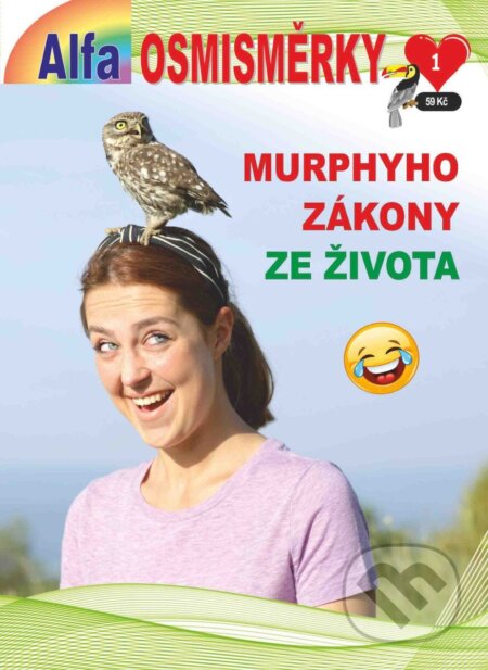 Kniha: Osmisměrky 1/2026 - Murphyho zákony ze života (Alfasoft). Alfasoft, 2026 Kniha: Osmisměrky 1/2026 - Murphyho zákony ze života (Alfasoft). Alfasoft, 2026