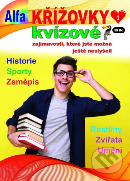 Kniha: Křížovky kvízové 1/2026 (Alfasoft). Alfasoft, 2026 Kniha: Křížovky kvízové 1/2026 (Alfasoft). Alfasoft, 2026