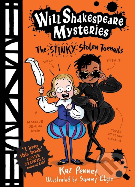 Kniha: Will Shakespeare Mysteries: The Stinky Stolen Toenails (Kaz Penney). Andersen, 2026 Kniha: Will Shakespeare Mysteries: The Stinky Stolen Toenails (Kaz Penney). Andersen, 2026